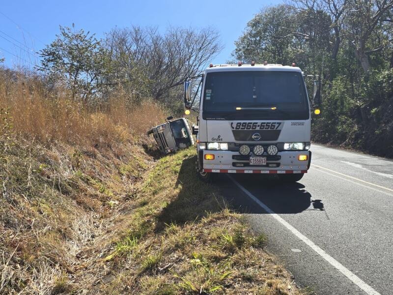 Rescate Camion Volcado Ruta 142